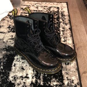 Patent Leather Black Dr.Marten Boots
